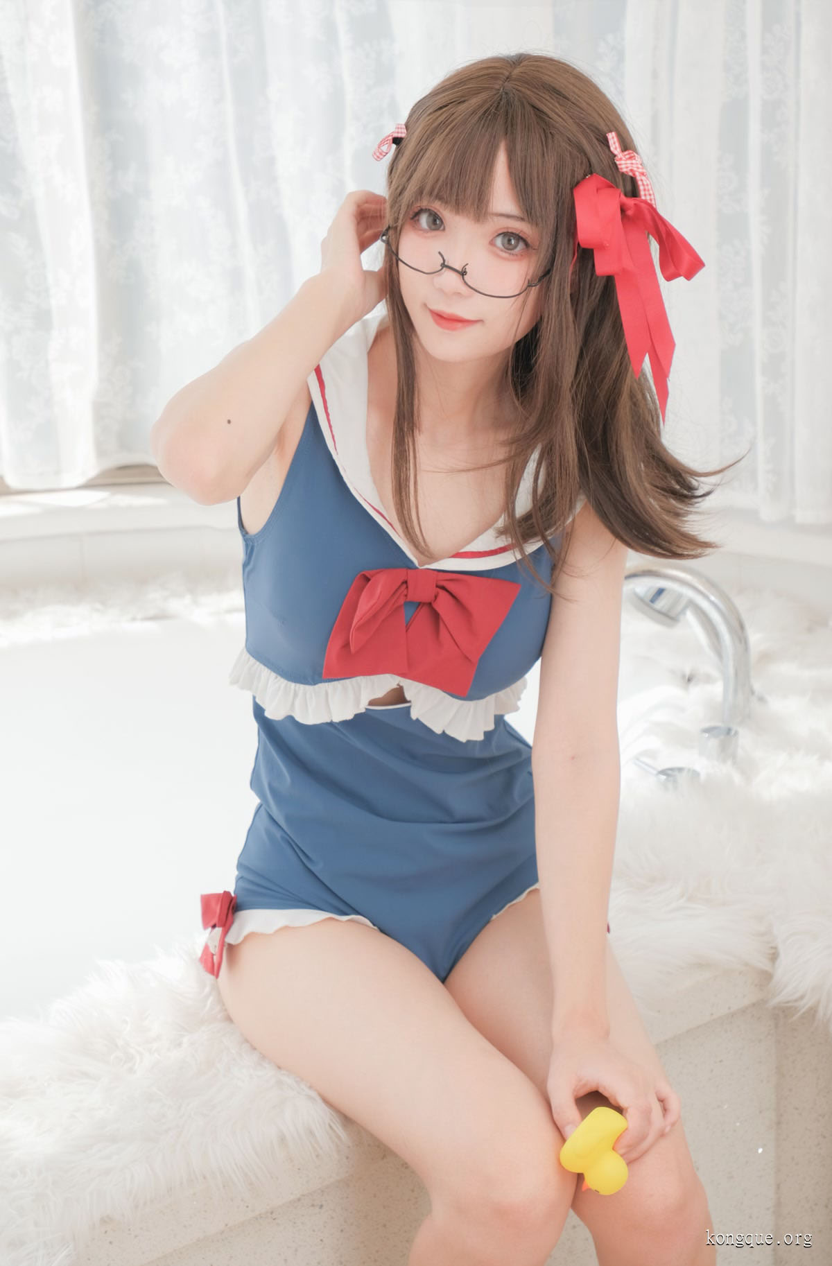 花柒Hana_白雪姬泳装_012